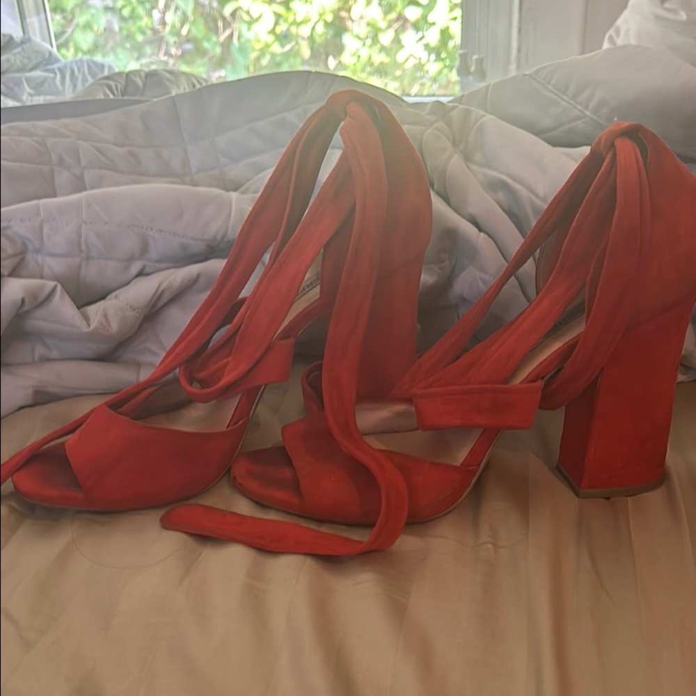 Elegant Red Women's Shoes